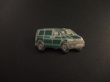 Volkswagen Transporter bedrijfsbus groen